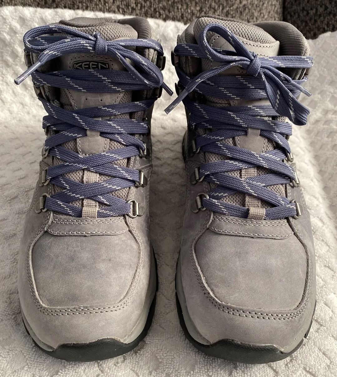 Stivali impermeabili KEEN innate in pelle Drizzle vintage indaco taglia 7 5 5234466