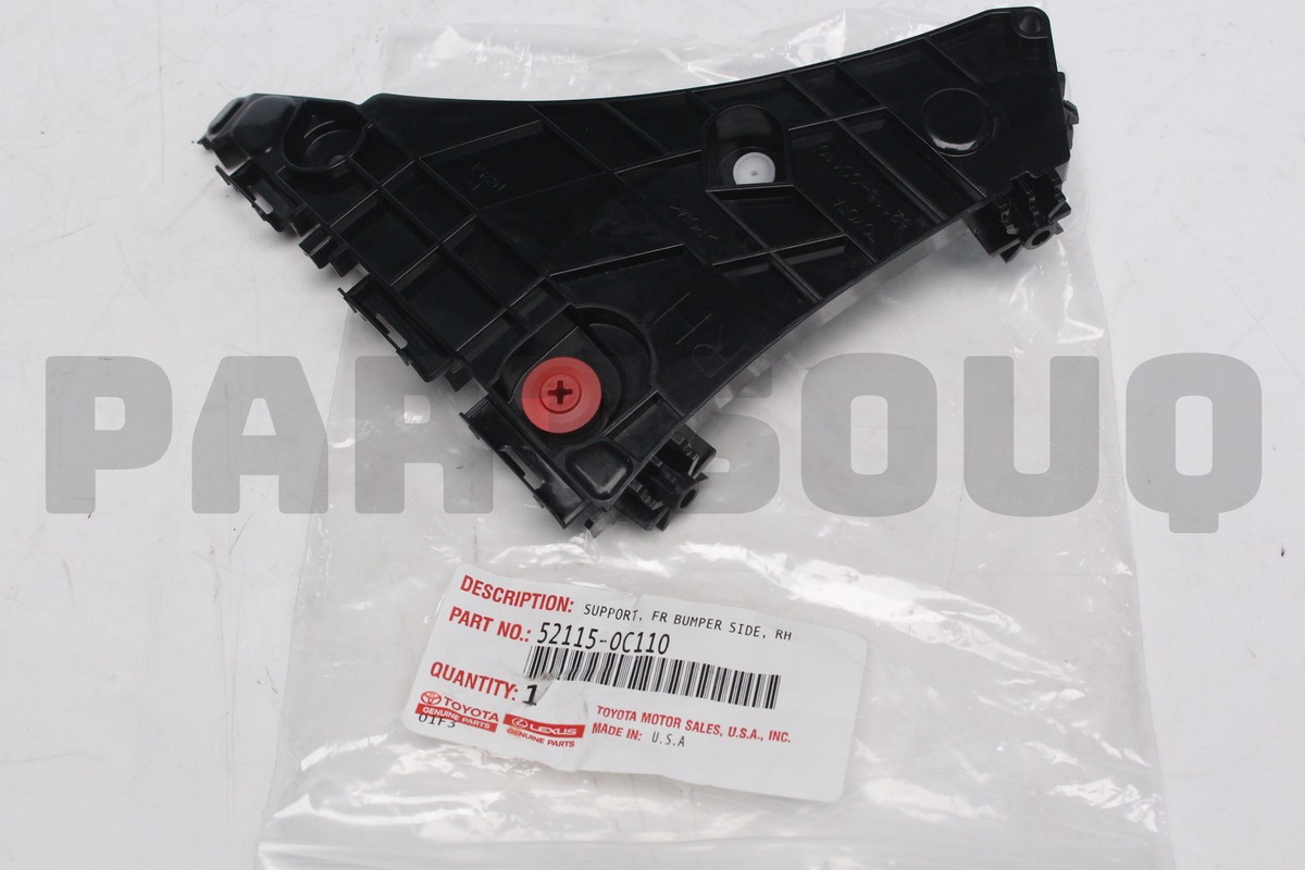 ちょたん 521150C110 Genuine Toyota SUPPORT, FRONT BUMPER SIDE, RH 52115
