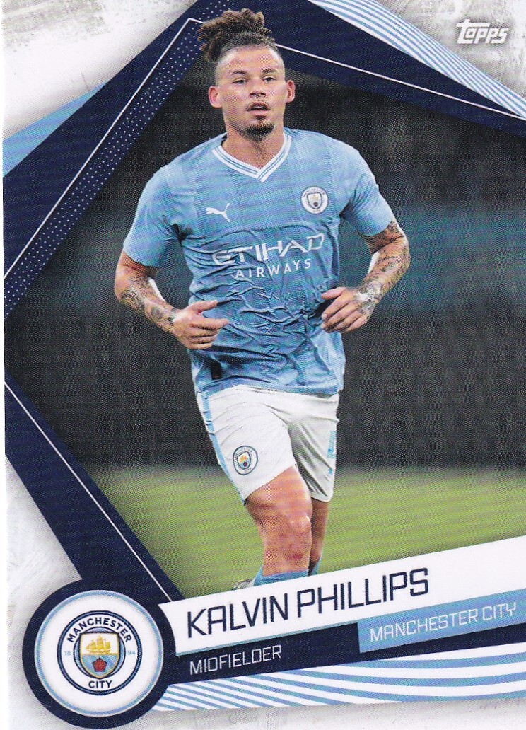 Topps Manchester City 23/24 Fan Set 2023/2024 MAN 17 Kalvin