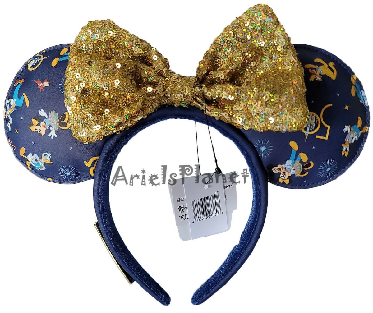 Disney Loungefly Glitter Mickey Mouse Headband Ears Ear Headbands Featuring Star Wars, Lion King, Glitter Micky  main image 4