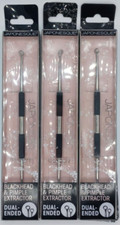 3PK Japonesque Blackhead  Pimple Extractor  1 Dual-Ended Tool EA  MT-325 NEW