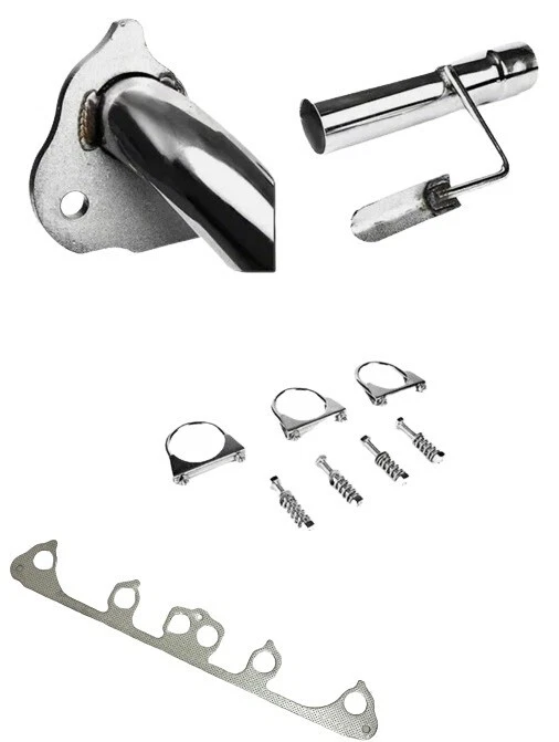 适合 1991 年 1999 年吉普牧马人切诺基 4.0 升不锈钢接头和下管 XJ — 第 3/4 张图片