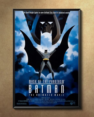 Batman Mask Of The Phantasm 1993 Movie Poster 24''x36'' Glossy Unframed 9305
