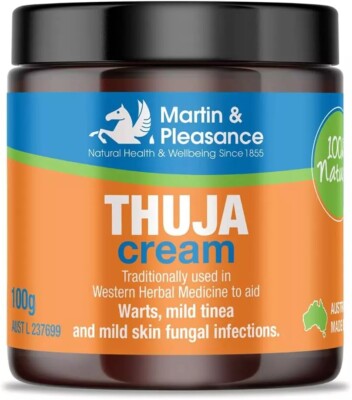 New Martin & Pleasance Thuja Cream 100g All Natural Anti-Fungal 