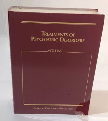 Treatments of Psychiatric Disorders Vol 2 American Psychiatric NEW ...