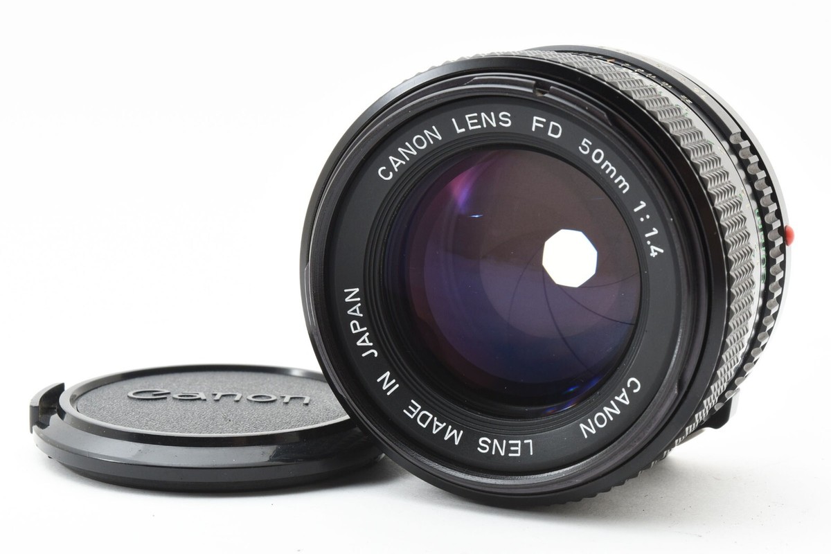 NEAR MINT] CANON NEW FD 50mm F/1.4 MF Standard Lens From