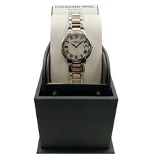 Raymond Weil Jasmine 35mm Steel Silver Dial Quarts Ladies Watch 5235-S5-01659