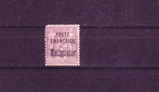 Madagascar Michel number 22 original gum with fold (internal:8)