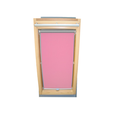 Rollo Abdunkelung THERMO für Roto Dachfenster WDF 410 - 419 - rosa