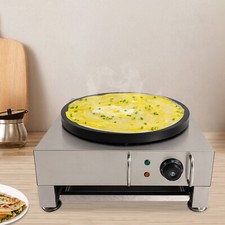 2200W 16 Inch Electric Crepe Maker Pancake Machine Temperature Control