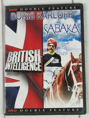 British Intelligence / Sabaka - Double Feature (DVD) Boris Karloff