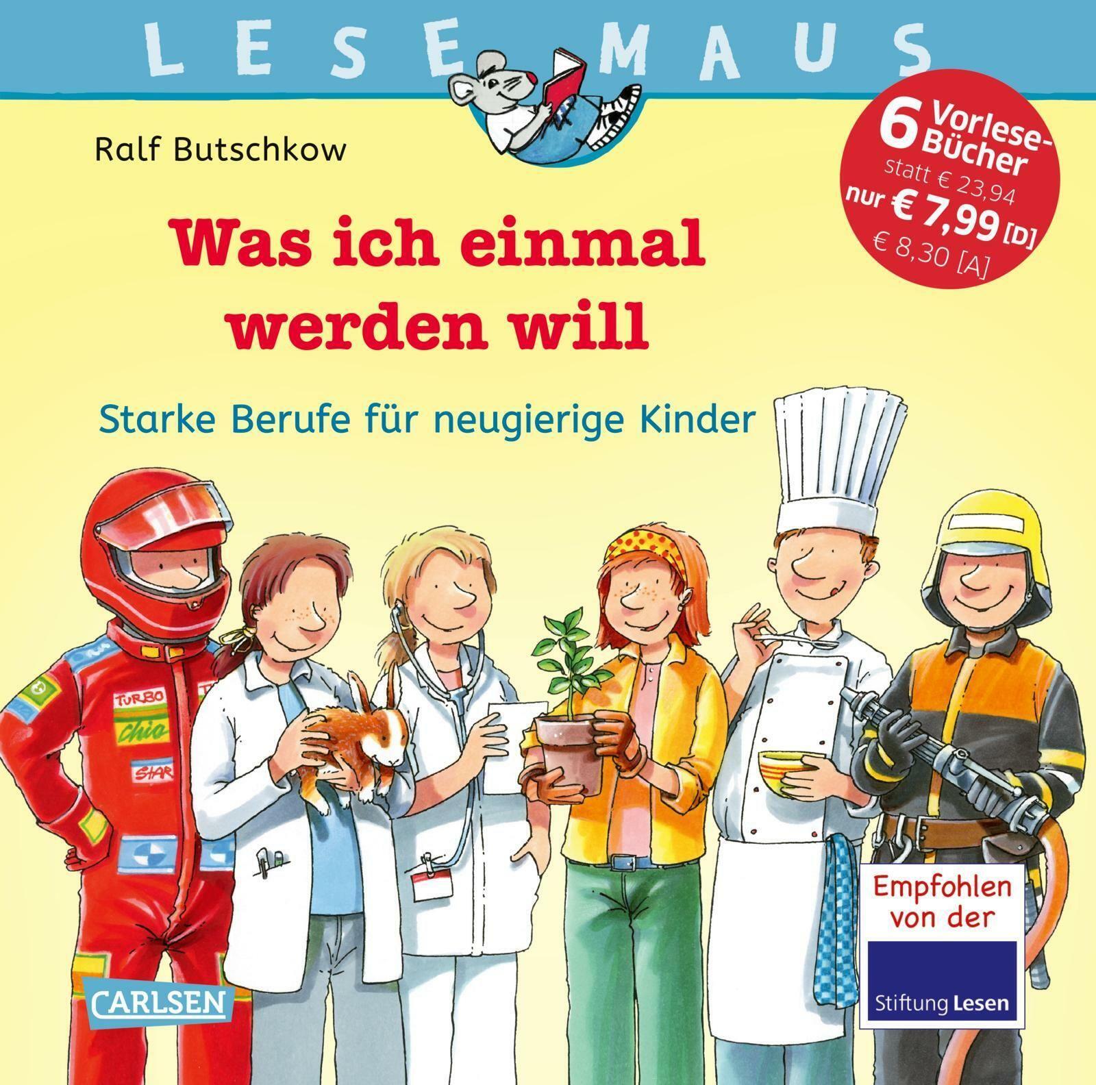 Thumbnail - Lesemaus Sonderbände: Lesemaus Sammelband: Was Ich Einmal Werden Will