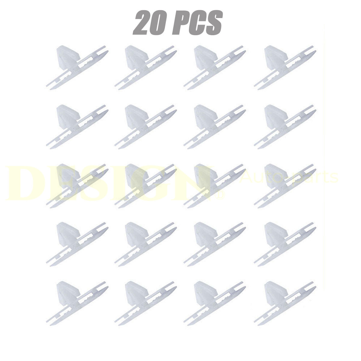 20Pcs Fender Flare Retainer Clips Fit For Jeep Wrangler JL 18-20 68395634AA