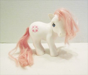 My Little Pony G1 Hasbro 1983 Sundance Mlp Horse Figure White Pink