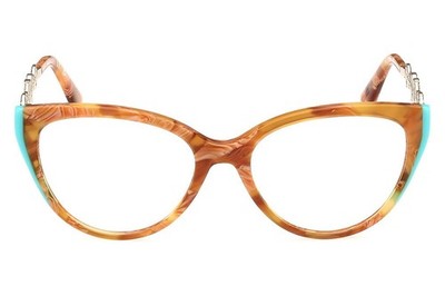 GUESS BY MARCIANO GM50006-056-54 Eyeglasses Frame Size 54mm 17mm 145mm LIGHT BRO