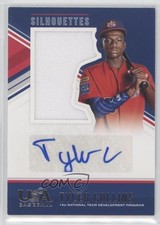 2018 USA Baseball Stars & Stripes Jerseys Blue Ink /199 Tyler Collins Auto 2l7