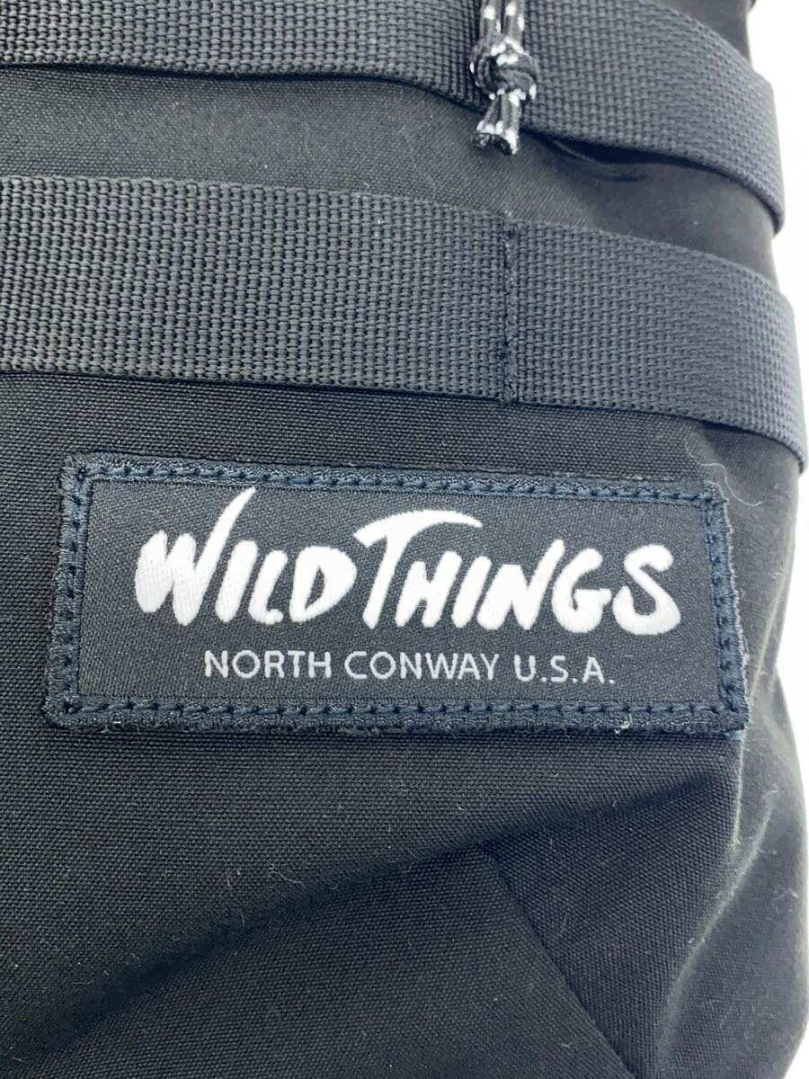WILDTHINGS Backpack Polyester BLK from Japan - image 5