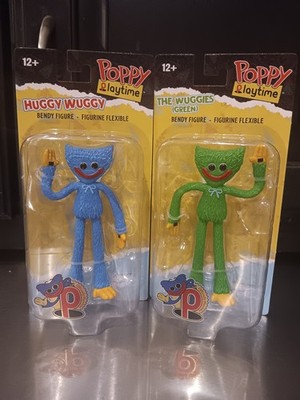 McFarlane Toys Poppy Playtime Huggy Wuggy & The Wuggies Green 4.5 Action Figures