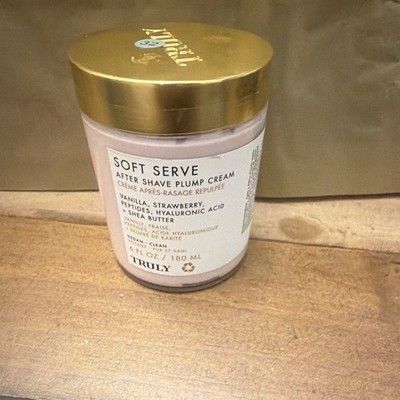 Truly Soft Serve Aftershave Plumping Cream Vegan  6 fl oz
