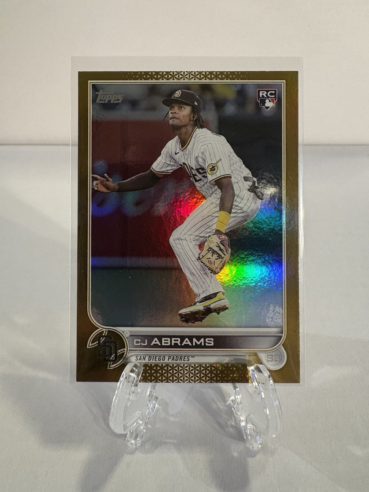 2022 Topps Update Series - C.J. Abrams #US34 Gold Foil (RC) (Z)