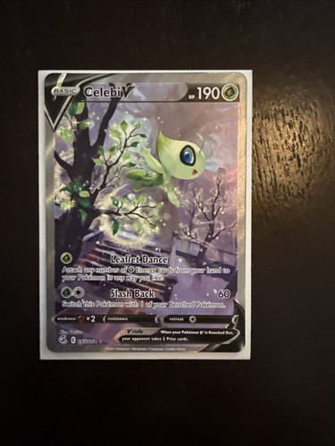 Celebi V (Alternate Full Art) 245/264 Swsh08: Fusion Strike Holo