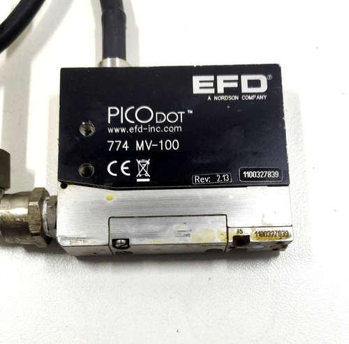 NORDSON EFD PICO DOT 774 MV-100 Jet Valve Rev:2.13 - Picture 4 of 4