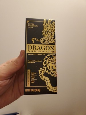 Dragon Lotion 3.4Oz Extra Strength Plant Based