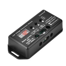 12V 30A Low Voltage Disconnect Module with Multi-Information Display and 0.1V...