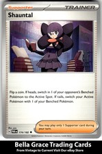 shauntal pokemon card Custom Holographic Full Art  PokeOricaSTCG If tails Shauntal #174 Prices | Pokemon