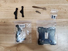 (screws and mounts only) Alphacool Core 1 CPU COMPONENTS AND BOX (NO WATERBLOCK)