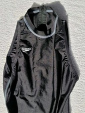 SPEEDO HYDRASUIT Glanz BADEANZUG RRV Zipper Highleg  Sweet Gr 40 / L  Rarität!