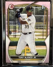 2023 BOWMAN PROSPECTS #BP-134 PINK PARALLEL /175 TONY BLANCO JR. (RC)