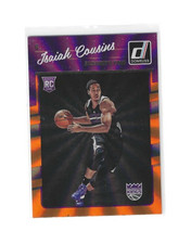 2016-17 Donruss Basketball Holo Orange Laser Parallel #196 Isaiah Cousins RC