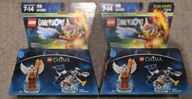 Lego Dimensions 71232 Legends Of Chima Eris & Eagle Interceptor ( 2 Boxes)
