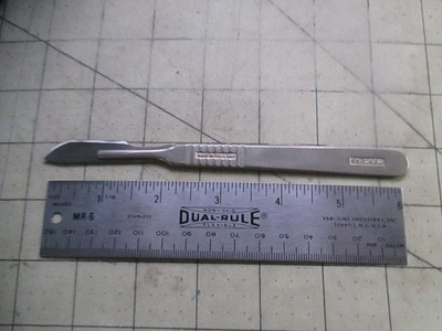 Paragon England Surgical Scalpel HANDLE BS 2982 BS2982 For Blade Size 4