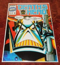 DEATH'S HEAD #1 & #2 1988 1989 Marvel UK 2 Issues Comic Book Lot