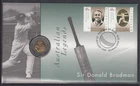 Australian Stamps.PNC.Sir Donald Bradman.$5.00.1997.