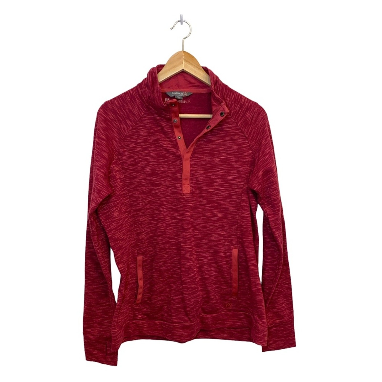 Avalanche Women's Half Button Pullover Outdoor Lo… - image 1