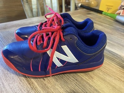 New Balance Cleats Big League Chew Blue Raspberry Youth 3 Blue Pink Baseball