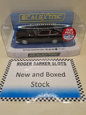 Scalextric C4029 signed Factory Approval Sample Aston Martin DB5 1:32 Slotcar