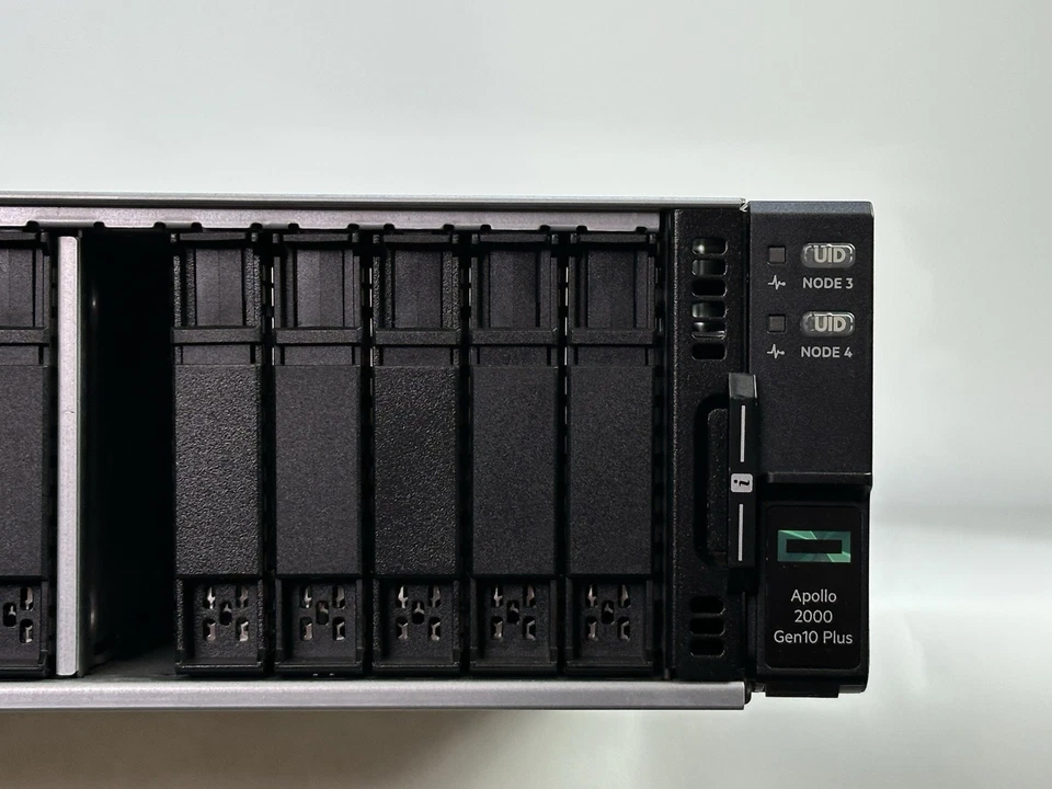 HPE Apollo n2600 Gen10 Plus 24x SFF SAS/SATA/NVMe U.3 Chassis No PSU No Nodes - Image 3 of 4