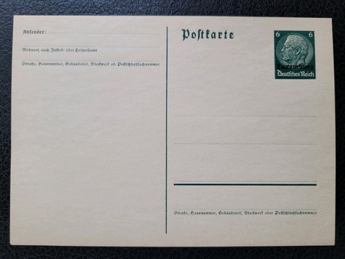 Luxemburgo #NB1-9 Usado, 1941 Alemán Occ Set + 2 Postales, Valor Scott $13,80+ - Imagen 6 de 7