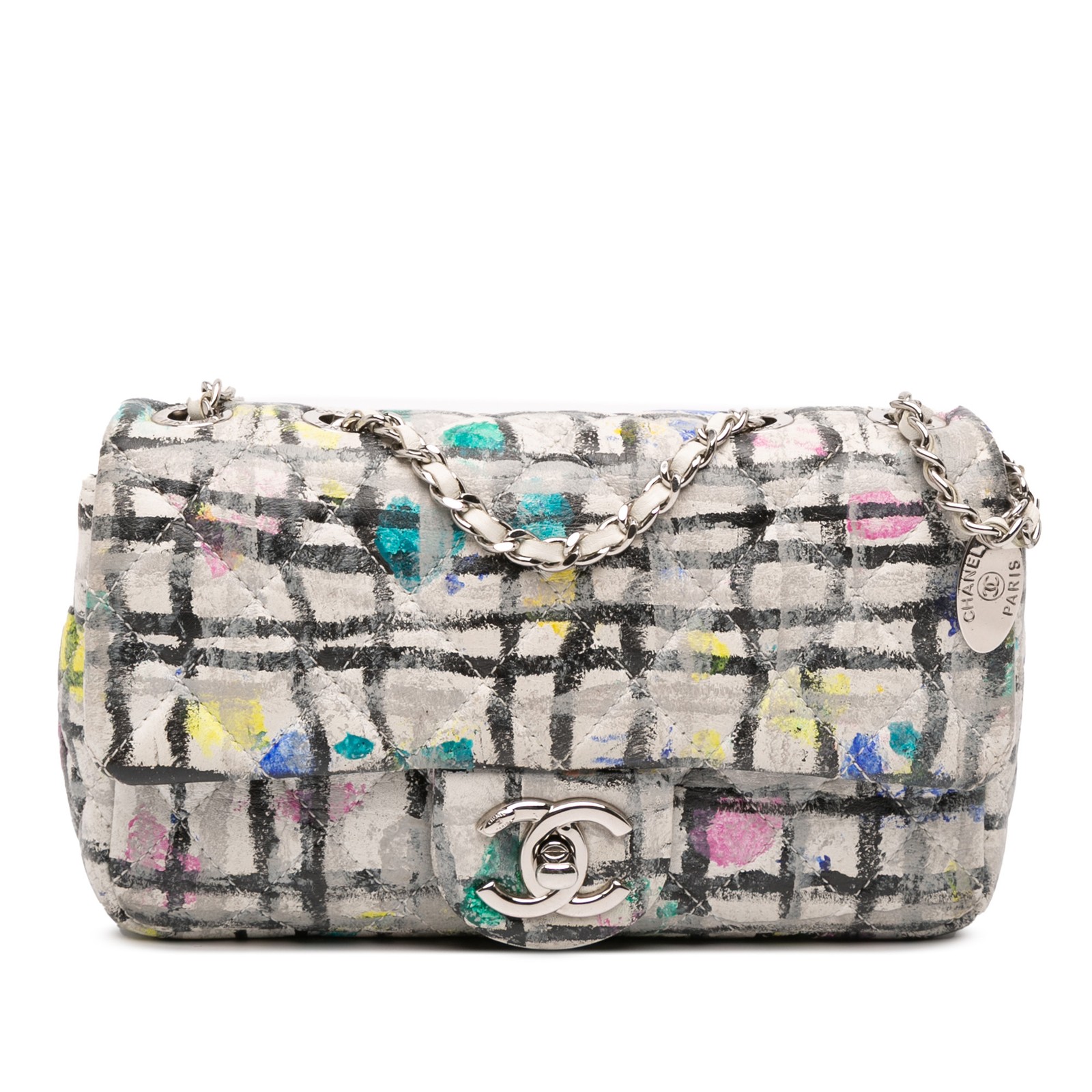 Authenticated Chanel Mini Rectangular Calfskin Ha… - image 1