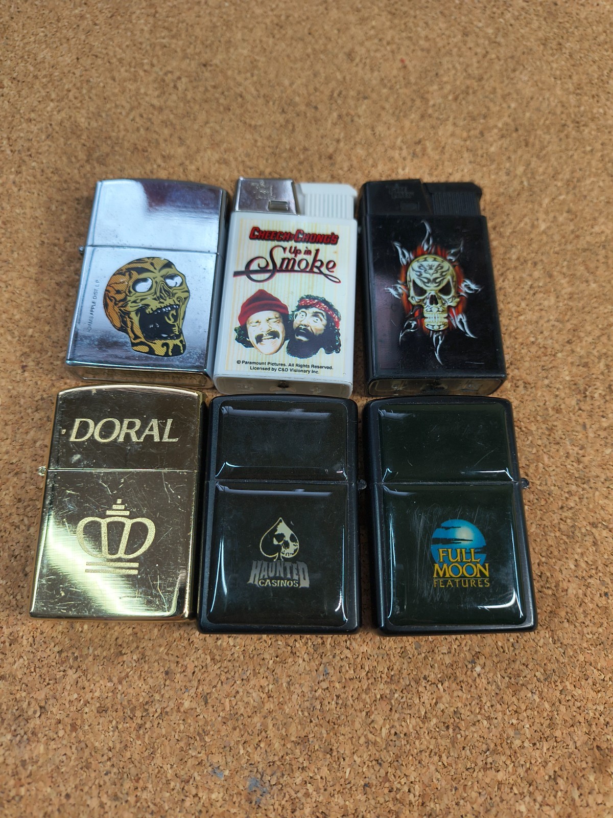 In Lots Of Random Assortment Of Lighters Zippo?