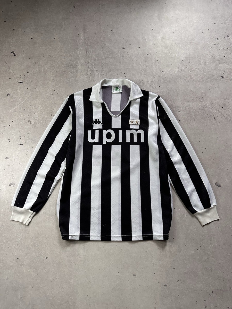 Juventus Kappa Upim Soccer Home LS Shirt #10 Match Worn — Roberto