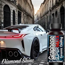 CERAMIC CAR COATING '10 YEAR GRAPHENE POLYSILAZANE TRICURE '50ml/1.7oz - KIT