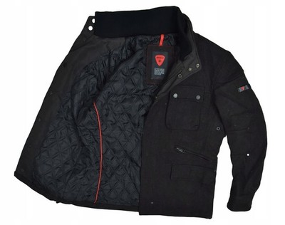 STRELLSON Brown Wool Insulated Outdoor Jacket Herren 48