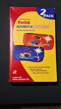 2pk Kodak Advantix Access Disposable Cameras Expired New/Old Stock Sealed