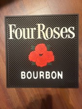 Four Roses Bourbon Whiskey Bar Restaurant Mat 13x13