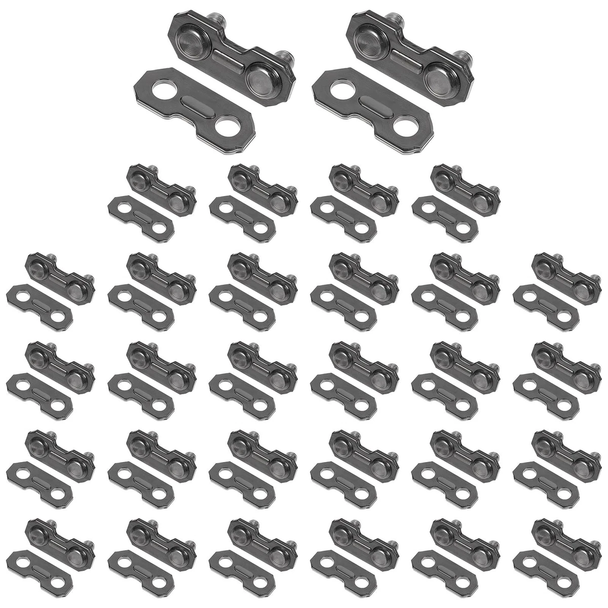 Lot De 2 Connecteurs De Chaîne M7 – Acier Zingué BZP, Onestopdiy, Réparation